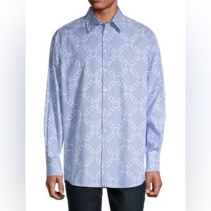 ❤️❤️ VALENTINO men 
Regular-Fit Logo-Print Shirt❤️❤️